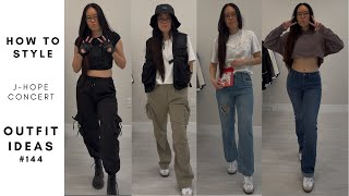 What to wear to J-hope from BTS Concert Outfit Ideas LookBook | OOTD 144