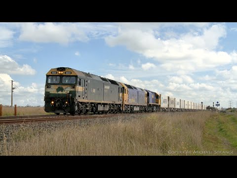 7902V Pacific National Mildura Container Train (27/8/2021) - PoathTV Australian Railways