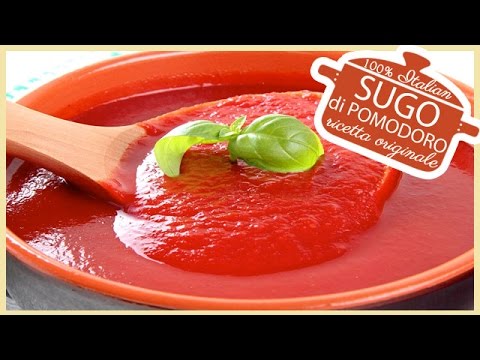 SUGO DI POMODORO, ricetta originale italiana - Italian Tomato Sauce Recipe