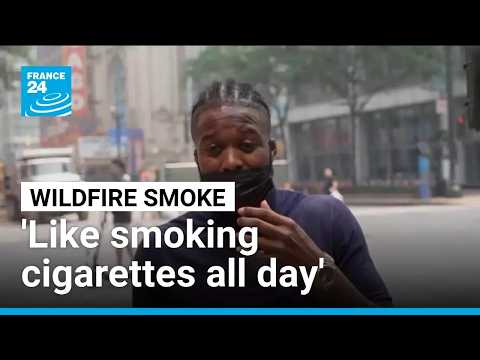 'Like smoking cigarettes all day': Chicago chokes in wildfire smoke-heavy air