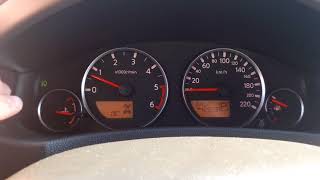 самодиагностика ниссан патфайндер