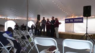 Worship Service at the Big Tent Revival at Lone Jack Baptist Church(3)