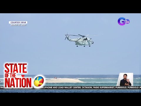 Helicopter ng Chinese Navy, pinalipad nang sobrang baba sa Sandy Cay 3 kung nasaan ang… SONA