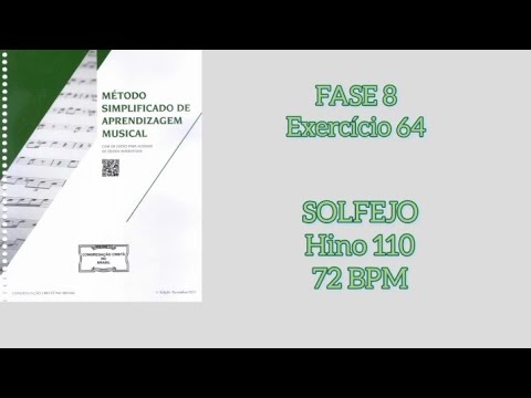 MSA (Phase 08) Exercise 64 Page 86 (Solfege / Hymn 110) VEL 72 BPM
