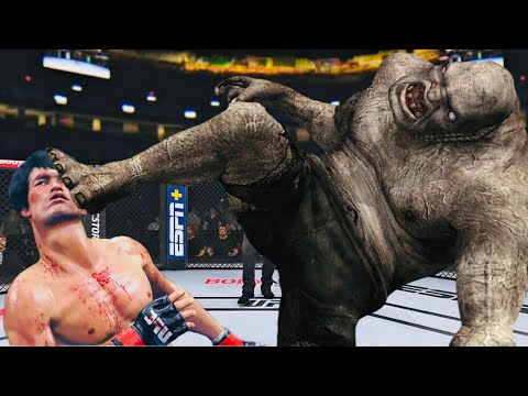 PS5 | Bruce Lee vs. Evil Huge El' (EA Sports UFC 4)🥊
