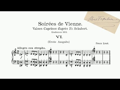 Liszt - Soirees de Vienne (Fr. Schubert), performed by V.Horovitz