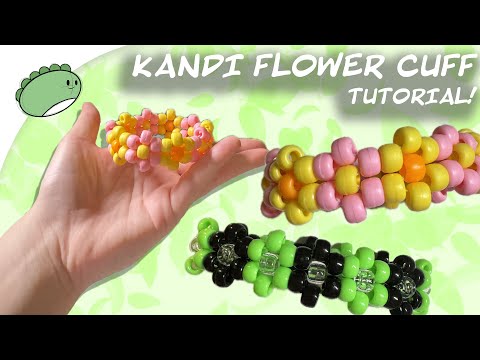 Flower Kandi Cuff Tutorial!