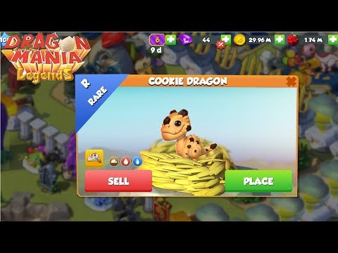 Cookie Dragon Hatching! - Gameplay - Dragon Mania Legends - part 670