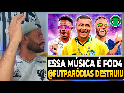 REACT FUTPARODIAS | ♫ QUANDO O PAI TÁ ON 😎🔥 | Paródia Saquarema - MC Rogê feat. G Talibã