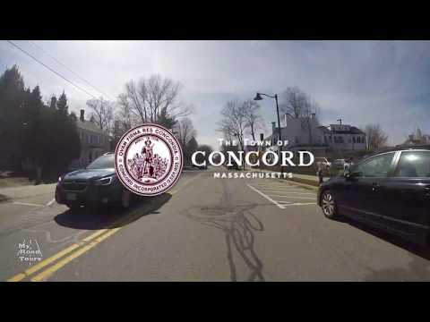 Concord to Boston Massachusetts [ 4K ]