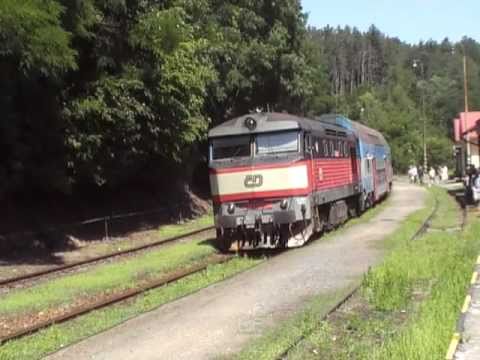 749.121 na čele os. vlacích 9057,9058 - sestřih - 16.7.2011.