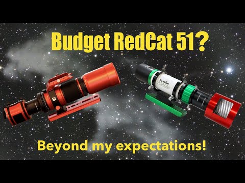 Astrophotography with a Tiny Telescope. Could the Evoguide 50ED be a budget WO RedCat 51?