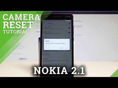 How to Reset Camera on NOKIA 2.1 - Fix Camera Errors / Repair Camera