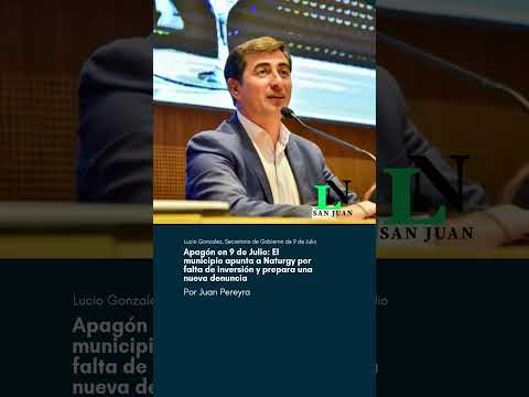 Apagón en 9 de Julio: El municipio apunta a Naturgy por falta de inversión