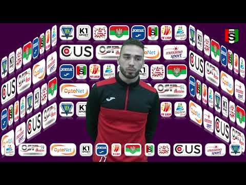 Wywiad z zawodnikiem Romanem Terbalyan'em po meczu Sarmacja Będzin 1:0 (1:0) Drama Zbrosławice