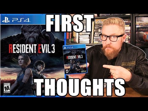 RESIDENT EVIL 3 REMAKE (First Thoughts) - Happy Console Gamer