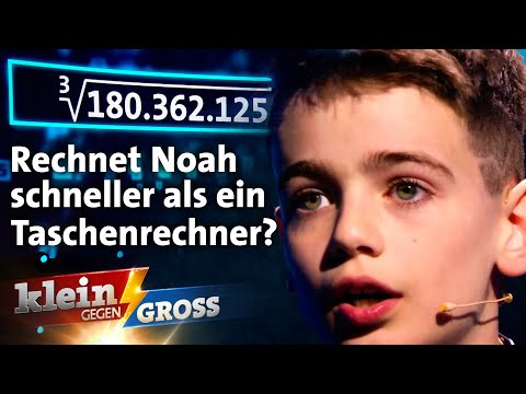 Does Noah (9) solve more square root problems in his head than Christian Rach does with a calcula...