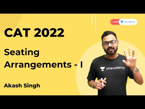 Seating Arrangements | P1 | logical reasoning for cat exam | CAT 2022 preparation | Akash Singh