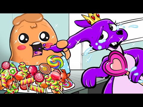 [Animation] DELICIOUS Queen Bouncelia, but she's PREGNANT!? 👶 | Garten Of Banban 4 Cartoon