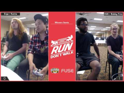 Run, Don't Walk | Ergo / Karma vs. MJG / Bobby Frizz | W. Semis | PM Doubles
