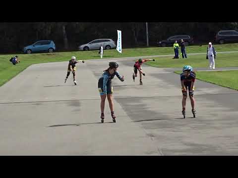 One lap series jun b ladies 3 - Daikin NK Inlineskaten 2020