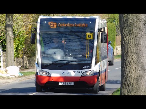 Steep Hill Climb!! | Optare Solo SR M790 91071 (YJ15 ARF) | TLC Travel
