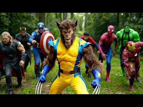 Werewolverine VS The Avengers!!