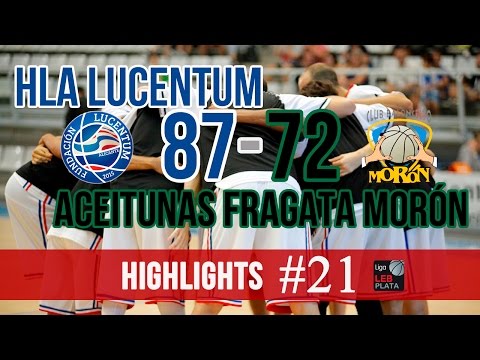 HLA Lucentum 87-72 Aceitunas Fragata Morón | #Highlights LEB Plata | Jornada 21