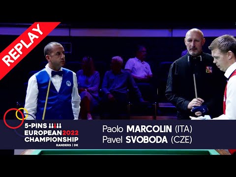 5-Pin EC Randers 2022 MARCOLIN (ITA) vs SVOBODA (CZE)