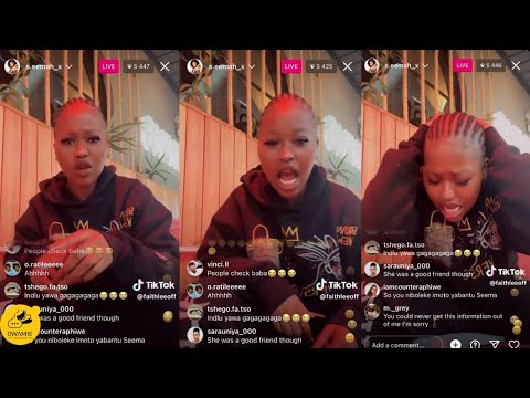 Is Simah loosing It After The BreakUp With Ghost Hlubi?