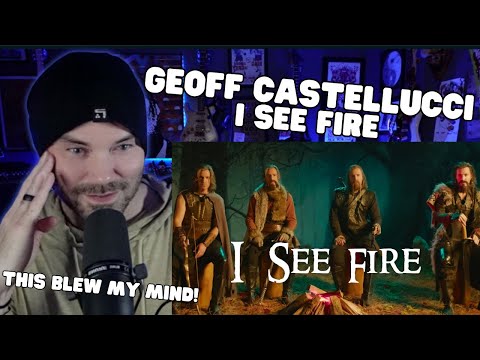 Metal Vocalist First Time Reaction - I SEE FIRE - Geoff Castellucci