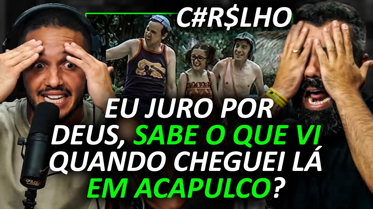 COMO CHAVES TE ENGANOU na VIAGEM pra ACAPULCO...