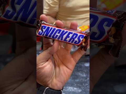 WOW🤩SNICKERS BAR🍫🍫WORLD🌏best selling bar(50)₹🤑#foodie #minivlog #expensive #snickers #chocolate
