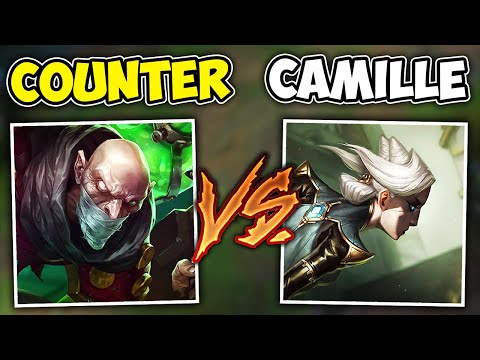 HOW TO DESTROY CAMILLE WITH SINGED 100% OF THE TIME - League of Legends