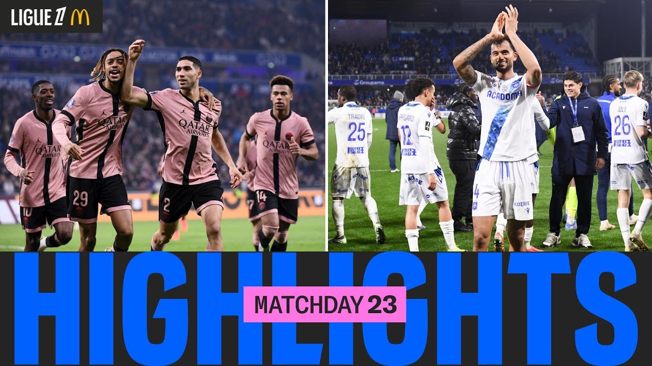 Highlights Week 23 - Ligue 1 McDonald's 24/25