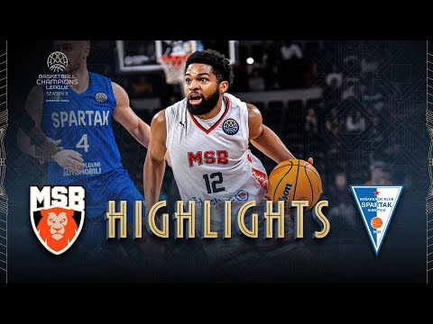 Le Mans Sarthe Basket v KK Spartak Office Shoes | Highlights | #BasketballCL 2025-26