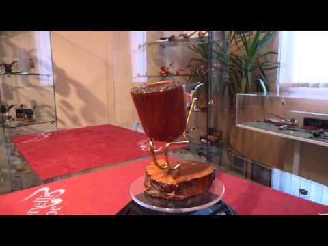 Pipa radica F2 half bent freehand - www.paronellipipe.it