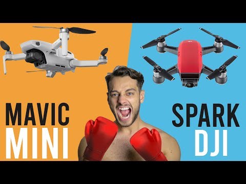 ⚔️Mavic Mini Vs DJI Spark ( FULL COMPARISON) Footage, noise, range and more