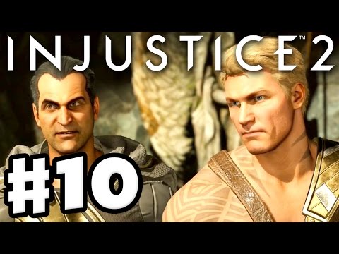 Injustice 2 - Gameplay Part 10 - Aquaman & Black Adam! Chapter 10: Three Kings! (Story Mode)