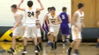 preview picture of video '2/1/14 - Boys Basketball - Onalaska 59, Tomah 43'
