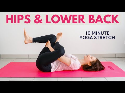 10 min Yoga Stretch For HIPS & LOWER BACK | Release tension and tightness | Yoga without mat