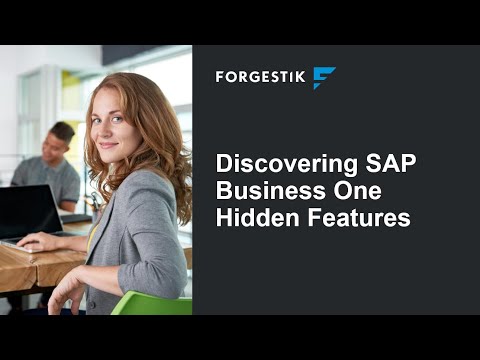 Hidden Features in SAP Business One