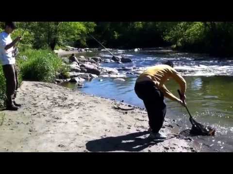 Fishing, 2013. The Don River, Toronto Urban Fishing