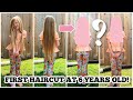 FIRST EVER HAIRCUT AT 6 YEARS OLD Emotional 11 Inches Chopped Off Huge Transformation