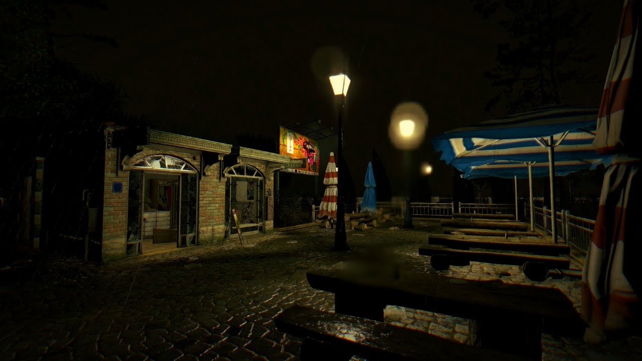 Dying Light Rain Ambience | Post-Apocalyptic Thunderstorm Sounds for Meditation