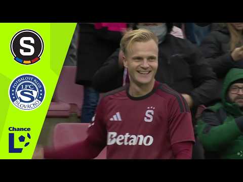 Chance Liga Highlights: AC Sparta Praha – 1.FC Slovácko 5:1 (12. kolo)