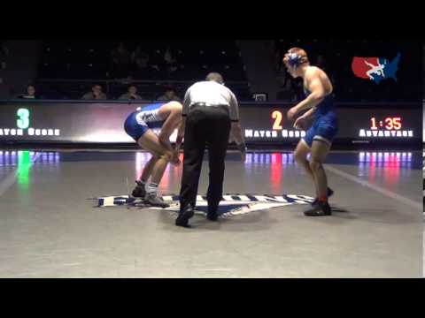 Jesse Stafford, Air Force vs. Joe Brewster, South Dakota State, 165 lbs