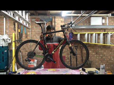 Super Expensive Sarto Bike Frame, turns out to be crap. Hambini Bottom Bracket Necked Dream Build