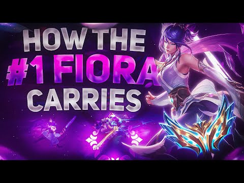 HOW TO SOLO CARRY GAMES ON FIORA IN CHALLENGER
