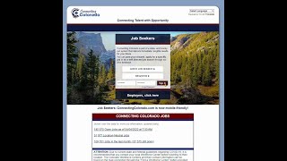 How to Login to Connecting Colorado
